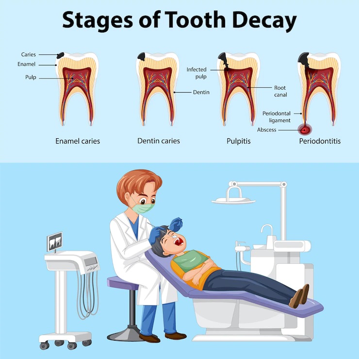 Stage of Tooth Decay